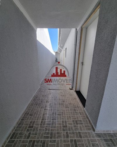 Imagem 14 de 18 de Casa Geminada Com 02 Dormitórios Na Guilhermina Praia Grande - Ca00332 - 69946666