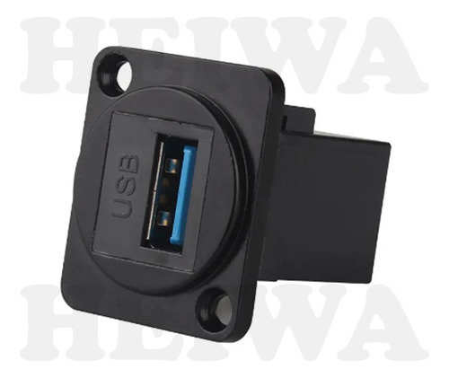 Kit 10 Conectores Usb 3.0 Dupla Fêmea Emenda Painel Rack D