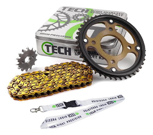 Kit De Transmisión Tech Cg 150 Titan 428h Panella Motos