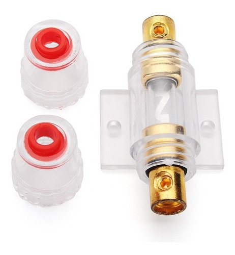 Imagen 2 de 3 de Porta Fusible Audio Auto Calibre Agu 4/8 Fus 40w / Musicarro