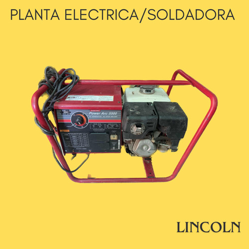 Planta Electrica/soldadora Lincoln Power Arc 5500(usada)