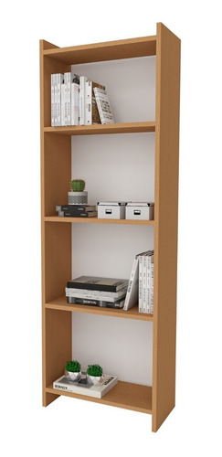 Biblioteca 1.80x60x30 C/5 Est,retira 006-coral-105