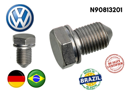 Tapon Tornillo Carter Gol Bora Fox A3 Leon Toledo Vw Tods