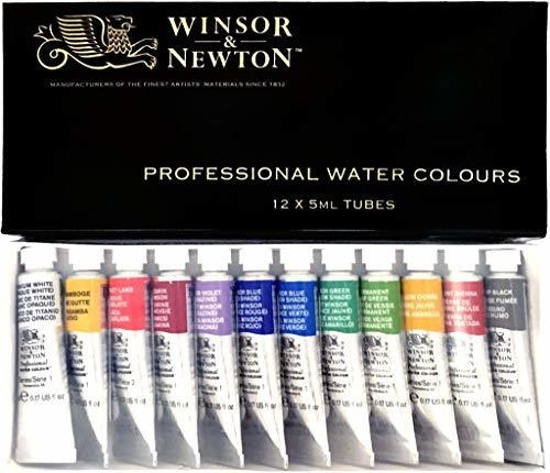 Art Paint - Windsor & Newton Artists Water 5ml Tube 12c Set 