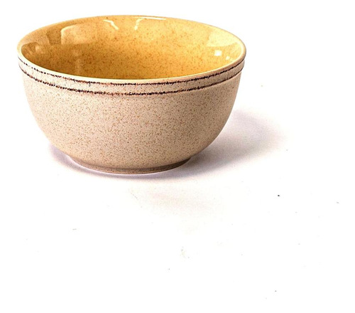 Bowl Natural/beige Cerámica Tm-as02147