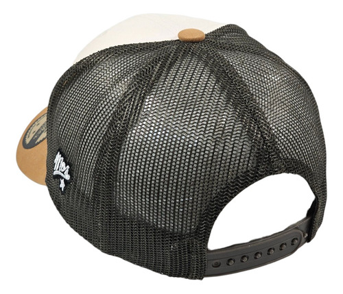Gorra Vaquera Malla Monchos Caps Monster Truck 3d Beige Único