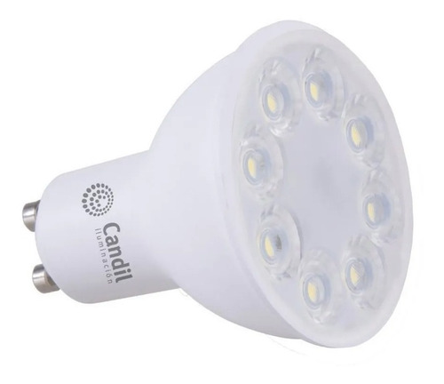 Pack 20 Lamparas Dicroica Led Candil 7w 30/100° 220v