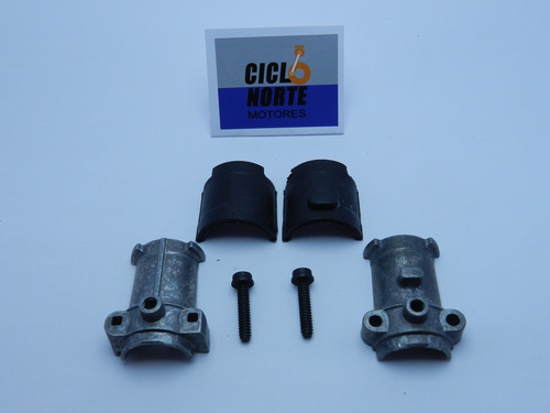 Imagem 6 de 9 de Kit Braçadeira Amort. Guidão Roç. 323 - Original - 537032401