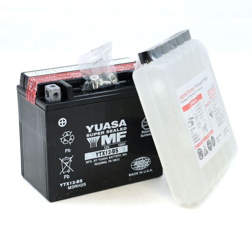 Bateria Yuasa Ytx12-bs Incluye Acido