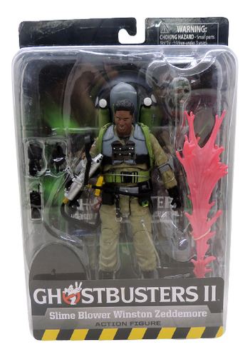 Ghostbusters Ii Winston Diamond Select Cazafantasmas Madtoyz