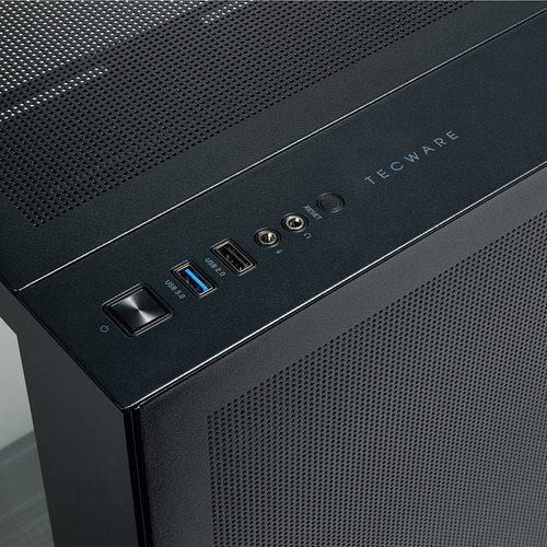 Gabinete Tecware Vxr Evo Doble Camara Atx 4 Coolers Argb Mid Negro