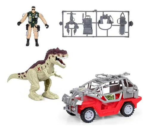 Adventure Force Set Captura De Dinosaurios