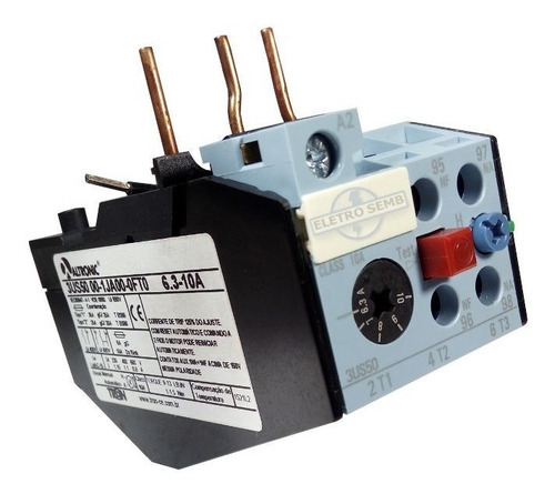 Relé Térmico De Sobrecarga 3us50 Altronic Siemens 6,3 - 10a