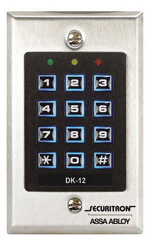Teclado Control Acceso Dk-12 Weathr Rsist