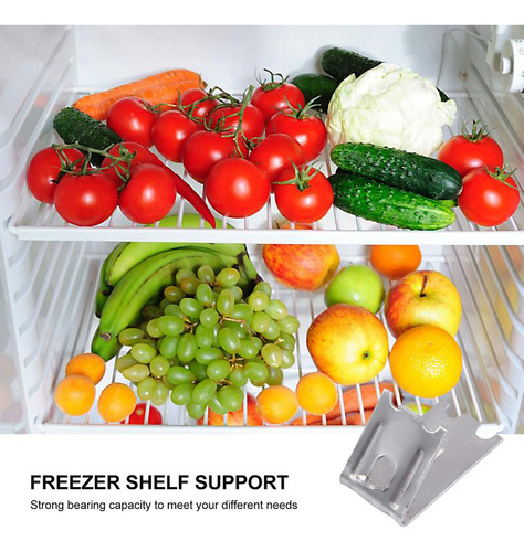 Gancho De Repuesto De Acero Inoxidable Para Estante Refriger
