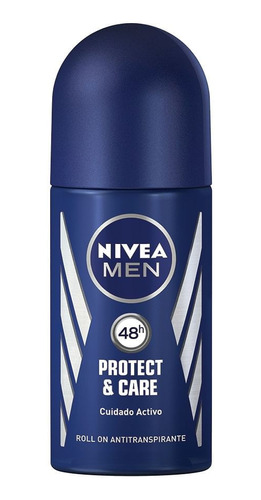 Desodorante Nivea Roll On Protect & Care Men X 50 Ml