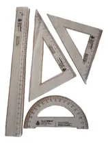 Comprar Juego De Geometría 30cm Star 3 Unidades