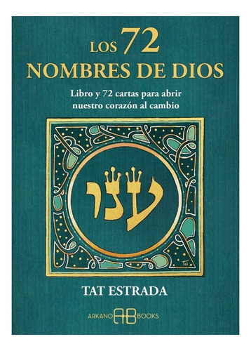 Oraculo 72 Nombres De Dios - 72 Cartas - Arkano Books