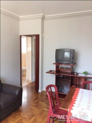 Imagem 5 de 21 de Apartamento Com 1 Dormitórios Para Venda Em Santos - José Menino - Jm840 - 32392806