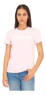 Playera adidas Essentials Ajustada Con Logotipo Para Mujer