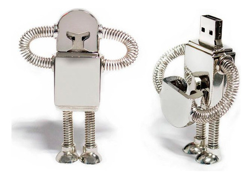 Usb Memoria 8gb Robot Logo Publicidad Promocional Ut Usb026