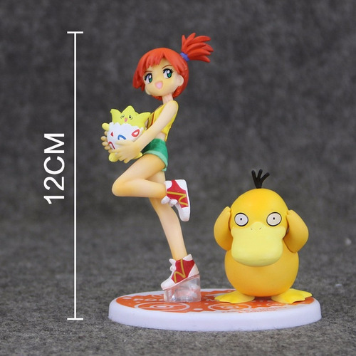 Misty Com Togepi E Psyduck - Pokémon