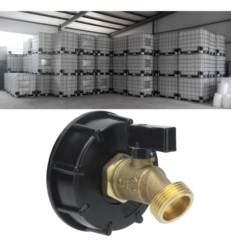 Adaptador Tanque Drenaje Ibc Válvula Grifo Conector Válvula