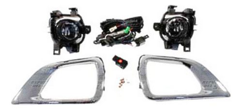 Kit Neblinero Para Nissan Np300 2.5 Qr25de D23x 2015 2021