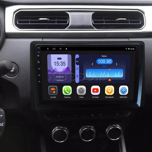 Multimídia Renault Duster 2020 2021 2022 2023 V2 Octa 4g 9