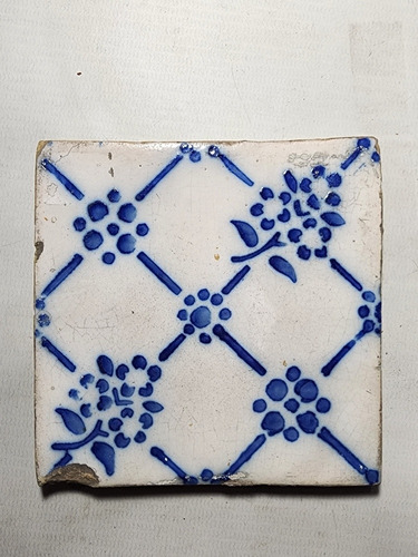 Imagen 1 de 5 de Antiguo Azulejo Pas De Calais 7714