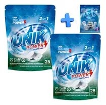 Comprar 2x Detergente Sabão Lava Louça Pastilha + Lava Máquina Unik