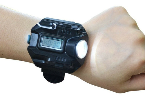 Pulsera Reloj Lampara Brújula Camping Exteriores