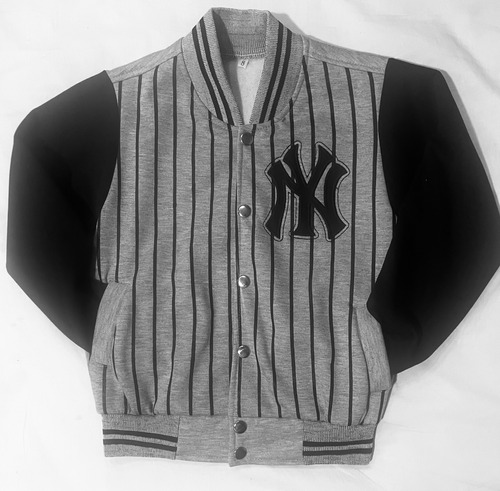 Sudadera Chamarra Beisbol Ny Niño Tipo Yankees