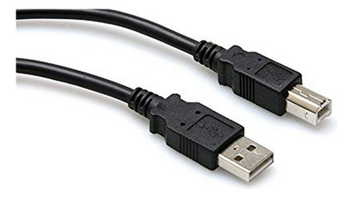 Hosa Usb-205ab Tipo A A Tipo B Cable Usb De Alta Velocidad, 