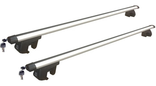 Imagen 3 de 6 de Barras Portaequipaje Con Llave Aluminio Volkswagen T Cross