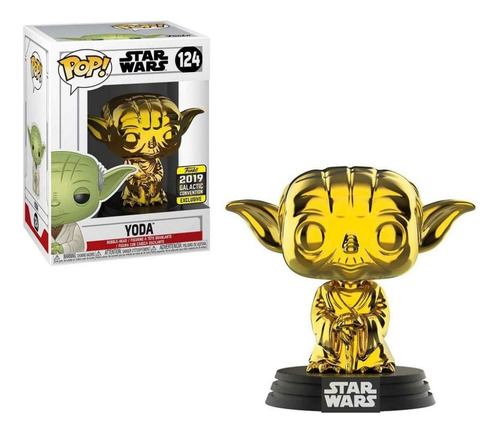 Estallido! Funko Gold Yoda Galactic Convention Exclusive 124