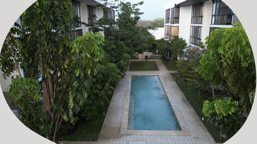 Departamento En Venta En Mérida, Nutuuk, De 1 Habitación De Entrega Inmediata