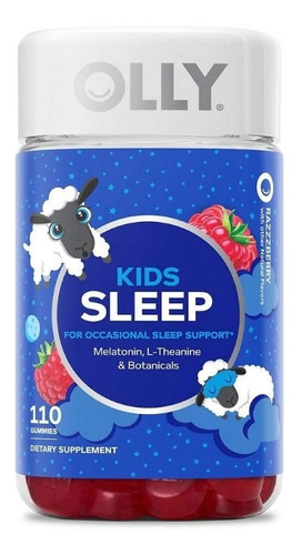 Imagen 1 de 4 de Olly Suplemento De Gomitas Para Dormir Para Niños Con Melatonina Y Manzanilla L-teanina (110 Gomitas) Ayudar A Calmar Y Relajarse Y Controlar Los Ciclos De Sueño Ayudar A Los Pequeños A Descansar.