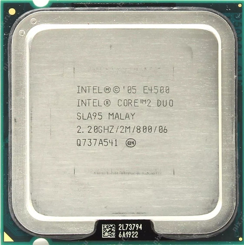 Processador Core 2 Duo E4500 (2.2ghz 2m\ 800mhz) Lga 775