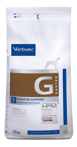 Imagen 1 de 1 de Hpm Virbac Dog Digestive Support  12kg Ms