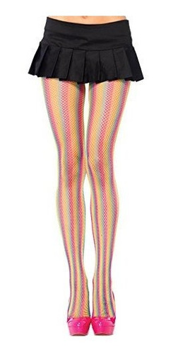 Pantimedias De Red Arcoiris Leg Avenue Para Mujer