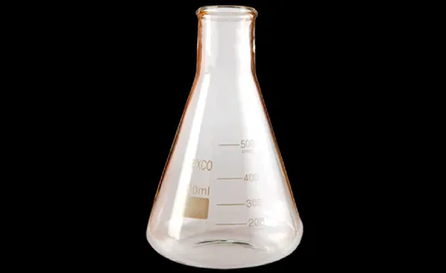 Erlenmeyer De Vidrio Cuello Angosto De 50 Ml- Ec
