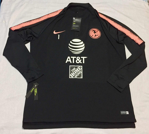 Sudadera Club America Nike Utileria Entrenamiento Nueva