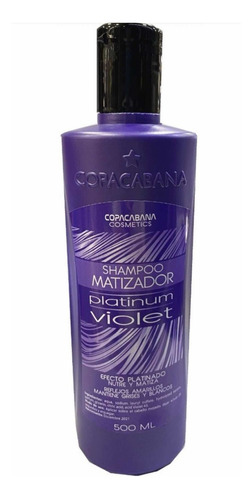 Shampoo Matizador Violeta 500ml Copacabana