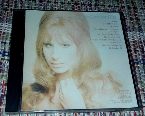 Barbra Streisand / Greatest Hits Cd Excelente Estado