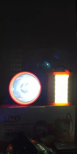 Lampara Minera Cacería La Bestia Faro De Largo Alcance Led Color Blanco