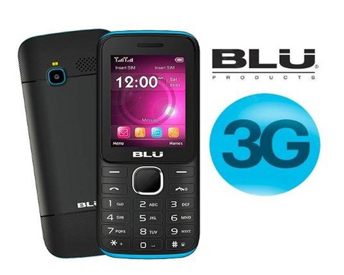 Celular Simples Barato Blu Zoey 3g Tela 2.4 Dual Chip