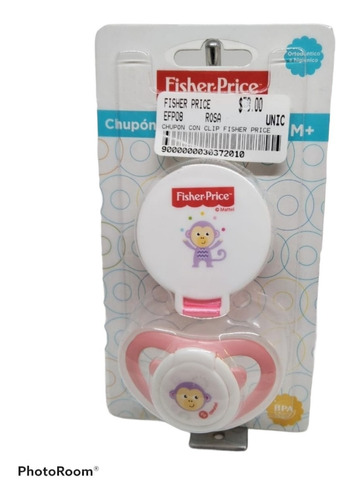 Chupon Con Clip Fisher Price