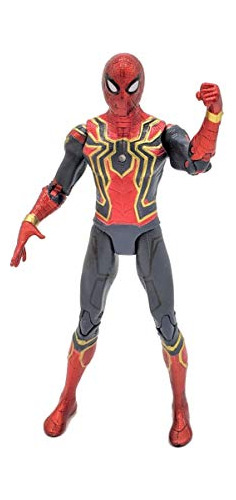 Premium Spiderman Action Figure With Led In Iron Spider Cost