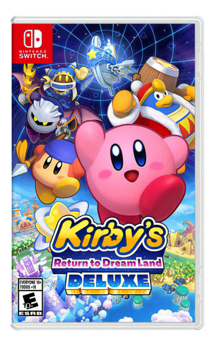 Juego Fisico Nintendo Swit Kirby Return To Dream Land Deluxe